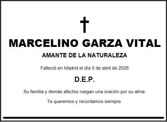 Una esquela del periodico el mundo